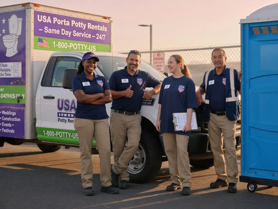 Porta Potty Rental company in Chester Heights, PA